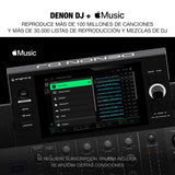Denon DJ SC LIVE 4 Controlador DJ con separación de stems en 4 decks, streaming por wifi, altavoces integrados, compatible con Serato DJ y Virtual DJ