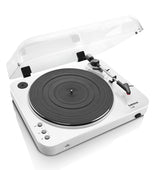 Lenco L-85 Tocadiscos con USB, Semi Automático, 33 45 RPM, Estereo, 12W, Blanco