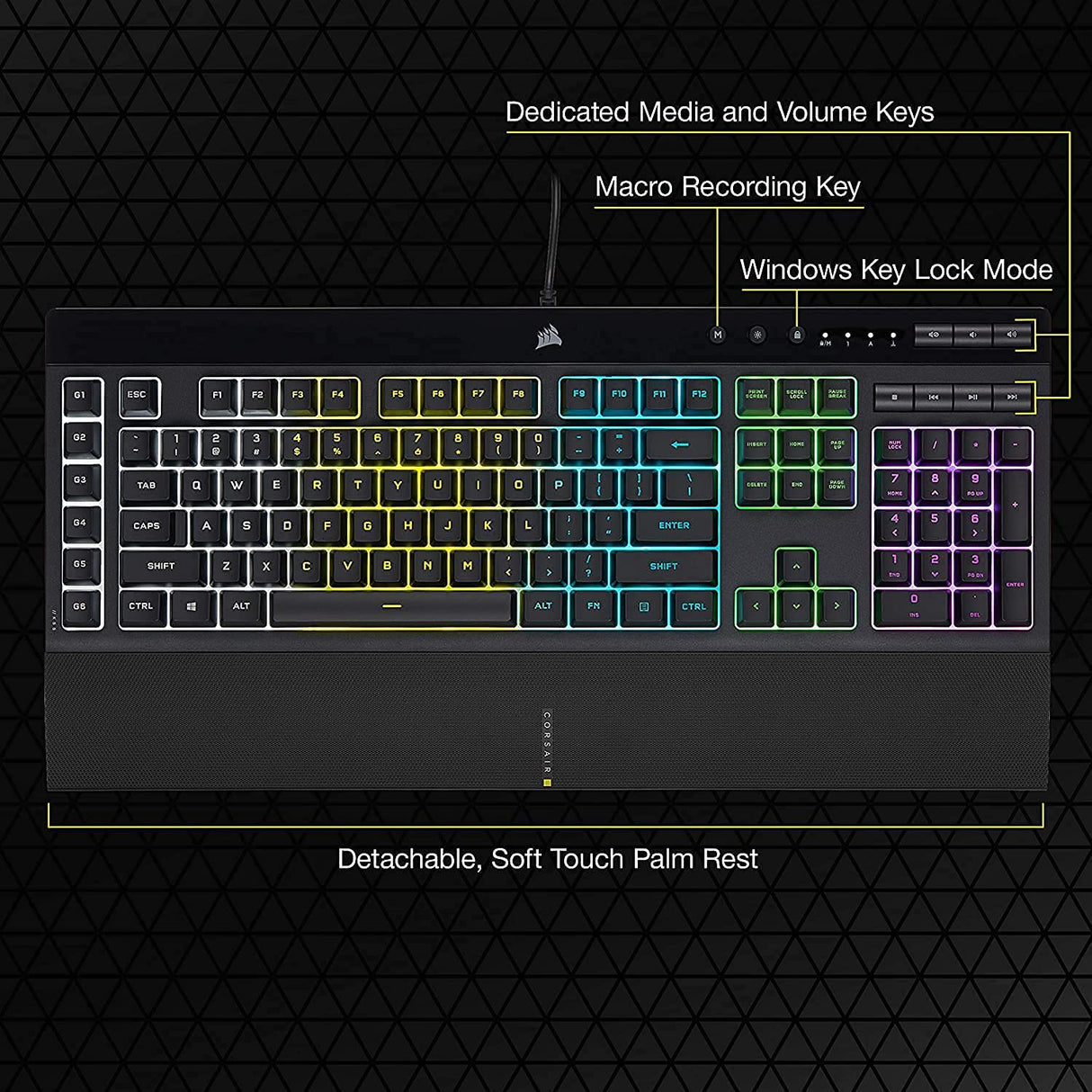 Corsair K55 RGB Pro (CH-9226765-NA)
