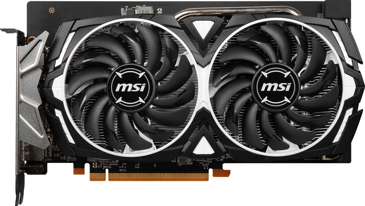 MSI Radeon RX 6600 Armor 8G - Tarjeta gráfica para Videojuegos (AMD RX 6600, GPU 2044/2491 MHz, Memoria DDR6 de 8000 MB)