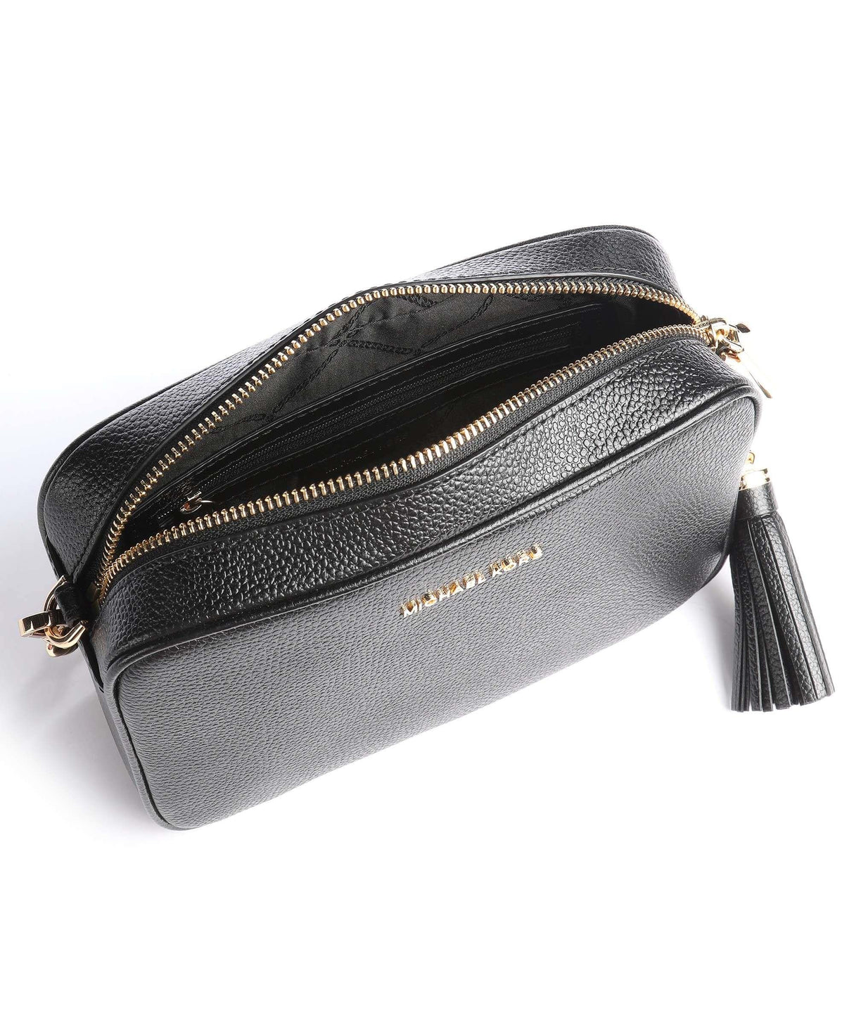 Michael Kors Ginny bolsa de hombro para mujer, Black