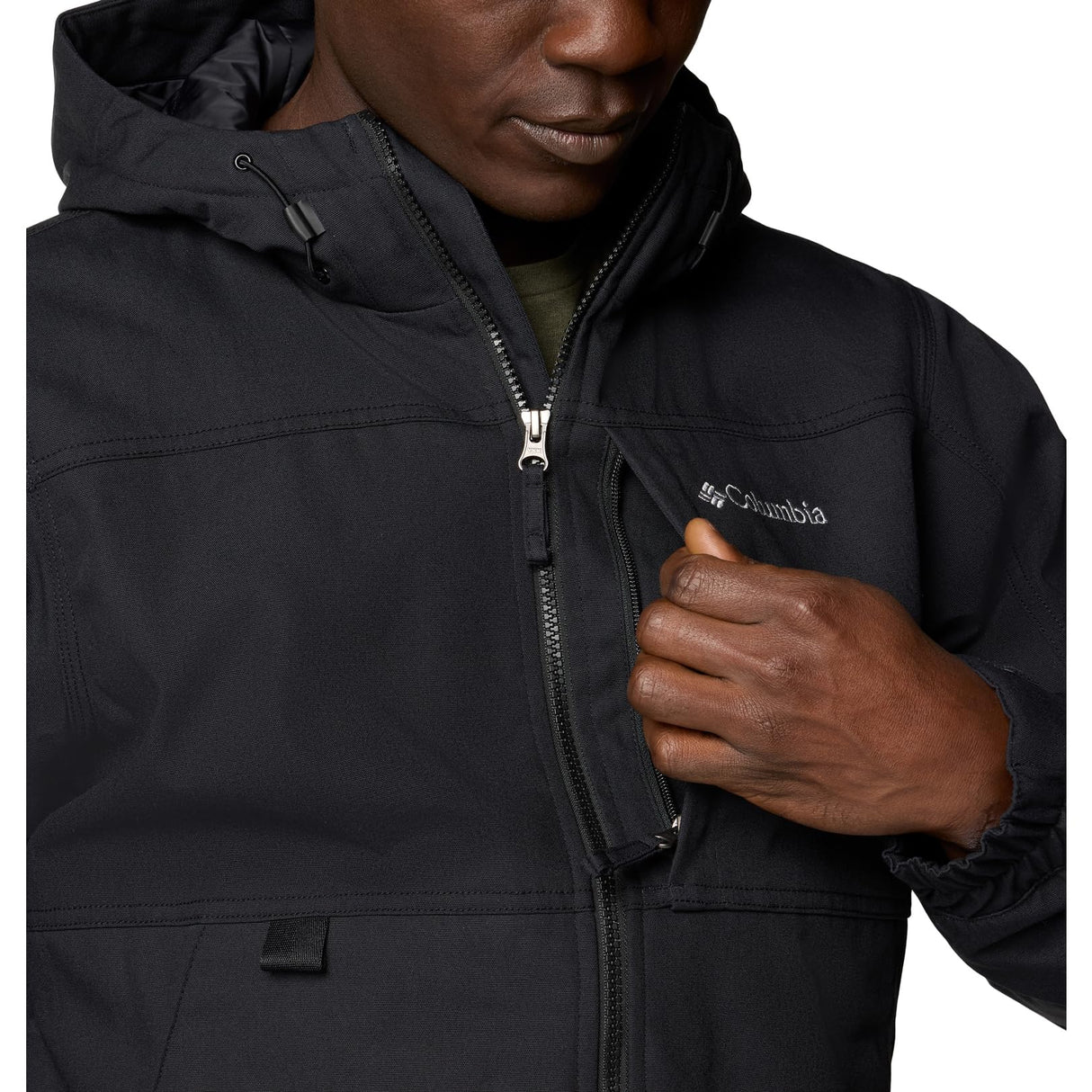 Columbia Hombre Chaqueta con Capucha Loma Vista III