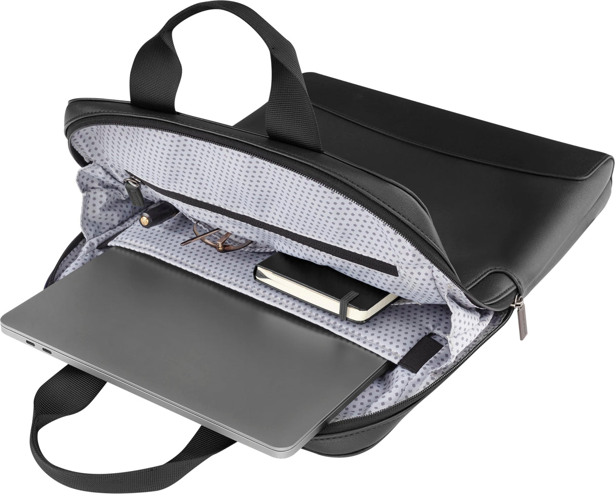 Moleskine Bolsa Vertical para Dispositivos Colección Classic, Mochila Compatible con Tablet, iPad, Laptop hasta 15 Pulgadas, Dimensiones 29 x 39 x 6 cm, Color Negro