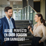 RØDE Interview Pro - Micrófono inalámbrico Interview Pro con Condensador y cápsula de Calidad de transmisión y grabación Interna de 32 bits para creación de Contenido, Medios y entrevistas.
