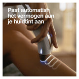 Braun IPL Silk-Expert Pro 5 PL5242 Depilación para el hogar, Blanco/Oro, Alternativa a la depilación láser, con caso, sistema de afeitado Venus, 3 cabezas, regalo para mujeres