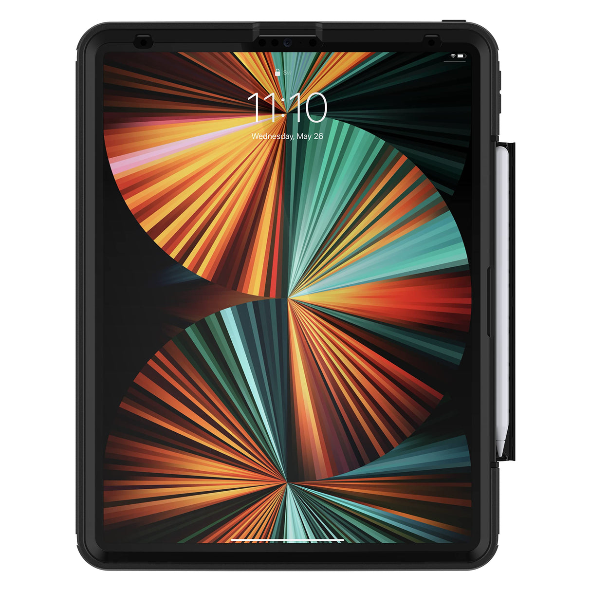 Otterbox Funda Defender para iPad Pro 12,9' (3.ª Gen/4.ª Gen/5.ª Gen/6.ª Gen), Ultrarresistente con Protector de Pantalla Integrado,Testeada 2X Estándares Militares, Negro, Sin Pack Retail