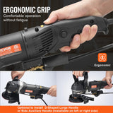 VEVOR Pulidora Húmeda de 800 W con 6 Velocidades Variables y 7 Kits de Pulido, para Mármol, Granito, Piedra, Roca, Baldosas, Equipada con un Interruptor GFCI(700-3000 RPM), 415 x 170 x 220 mm
