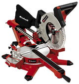 Einhell Ingletadora telescópica dual TE-SM 2534 Dual (1800 W, hoja de sierra Ø 250 mm, ancho de corte 310 mm, arranque suave, cabezal de sierra basculante, láser, luz LED)