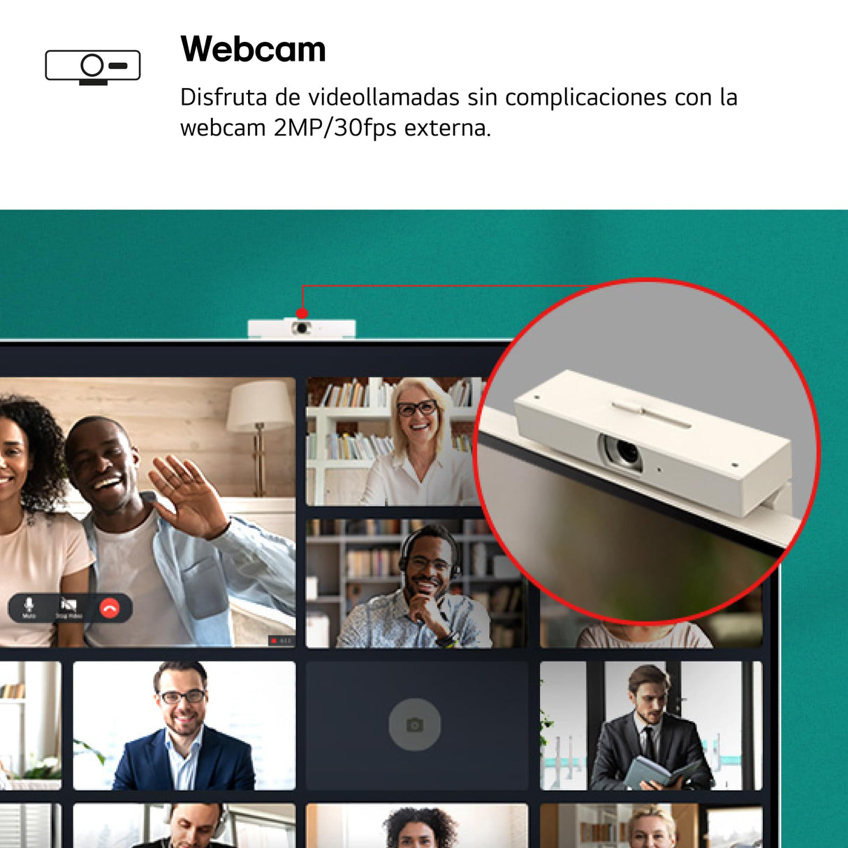 LG 32SR85U-W - MyView Smart Monitor, 32 Pulgadas, 3840 x 2160 (Ultra HD 4K), Panel IPS, webOS 23, ThinQ App, Web CAM, Blanco