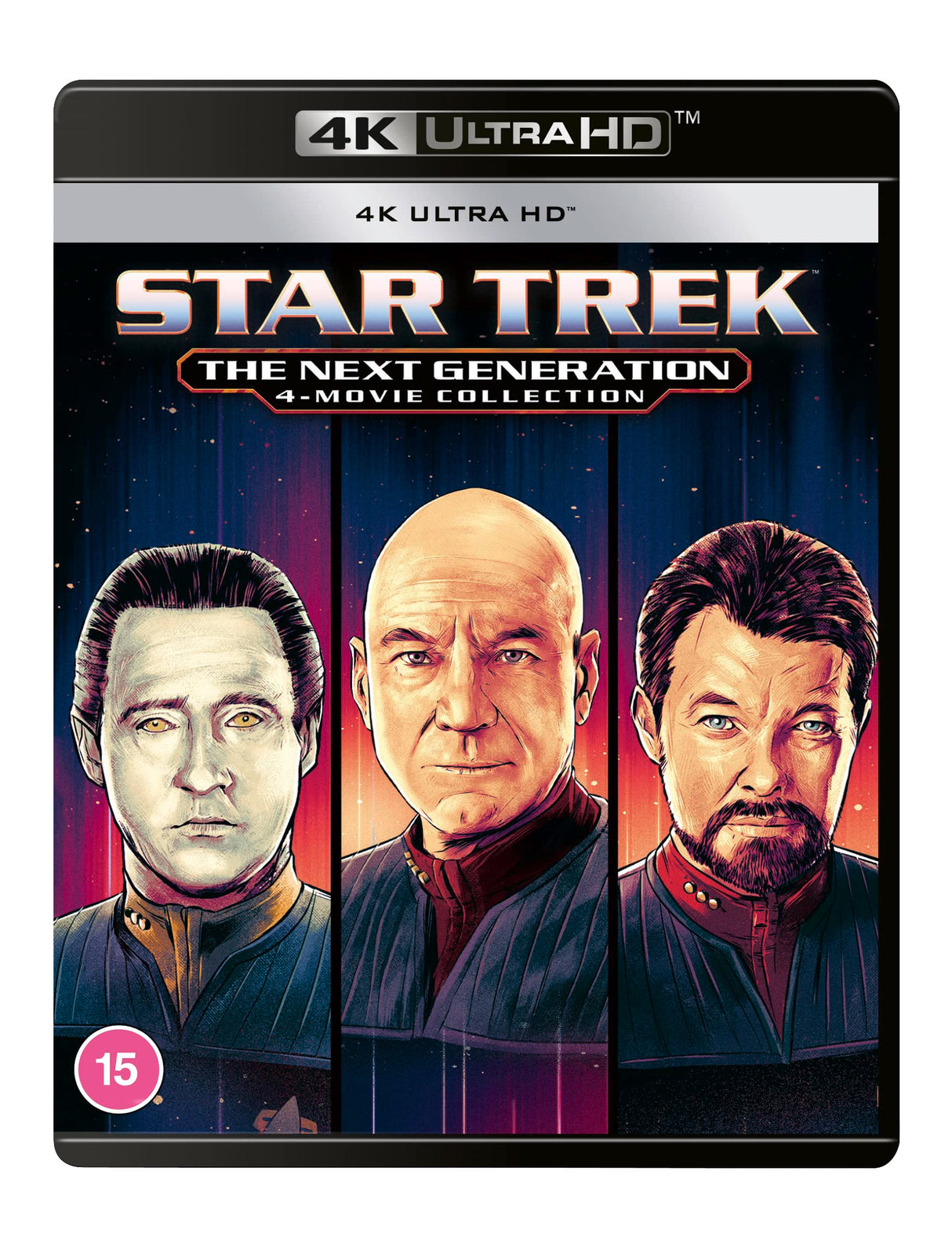 Star Trek: The Next Generation Movie Boxset 4K UHD [Blu-ray] [2023] [Region A & B & C]