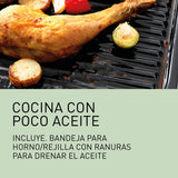 Panasonic NN-DF38PBEPG Horno Microondas y Grill, 1000W, 23L, Inverter, Modo Eco Combi, Plato no Giratorio, 16 Programas Automáticos, Bandeja Esmaltada, Rejilla Alambre, Fácil Limpieza, Negro