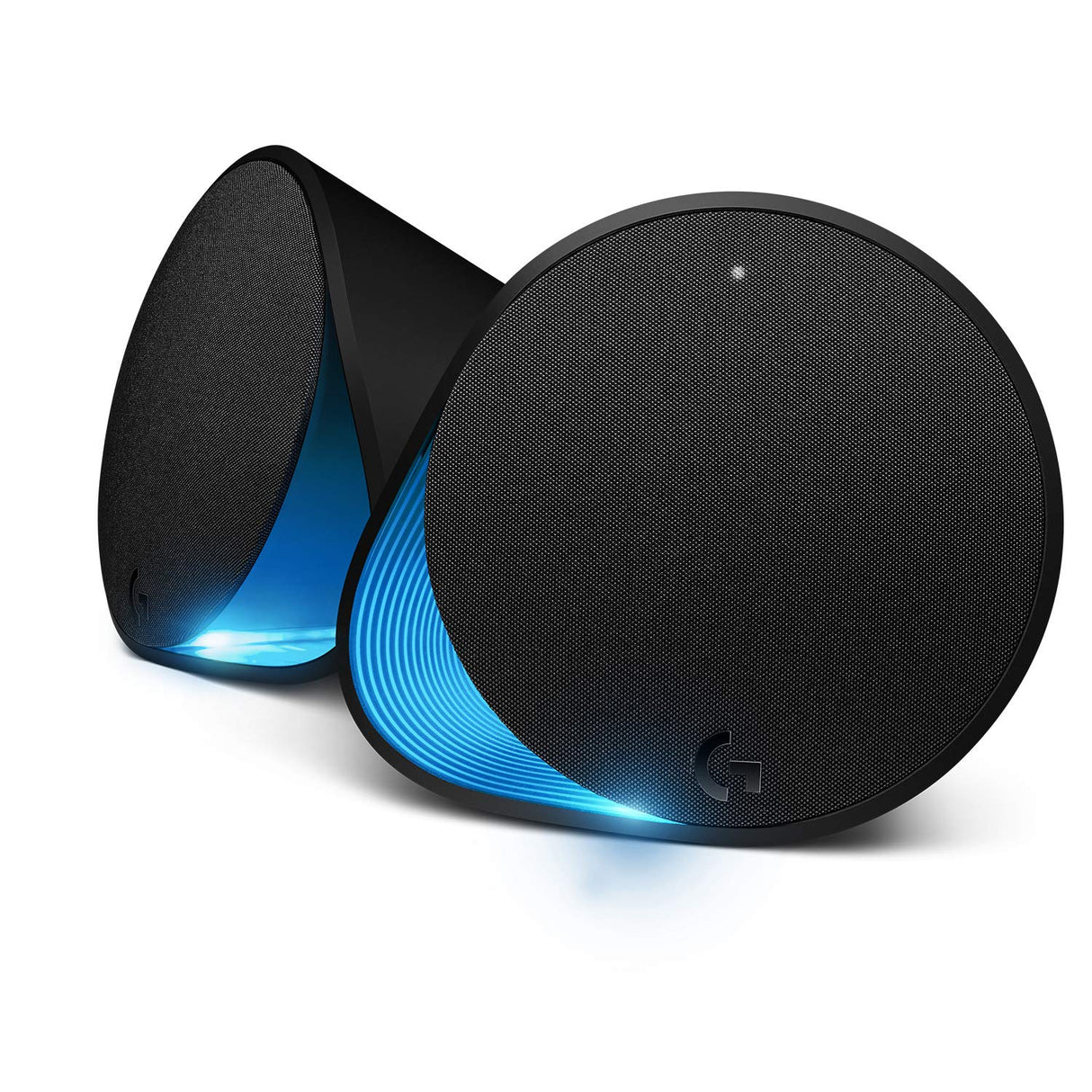 Logitech G560 Altavoces Gamer para PC, Sonido envolvente DTS:X, Iluminación LIGHTSYNC RGB integrada, 2 altavoces satélite y un subwoofer, Experiencia de juego inmersiva - Negro