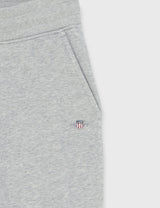 GANT Reg Shield-Pantalones de chándal Informales, Gris, XXS para Hombre