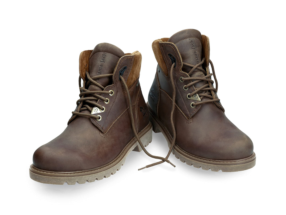 Panama Jack Amur Gtx, Botas militares Hombre, Marrón Cuero C8, 43 EU