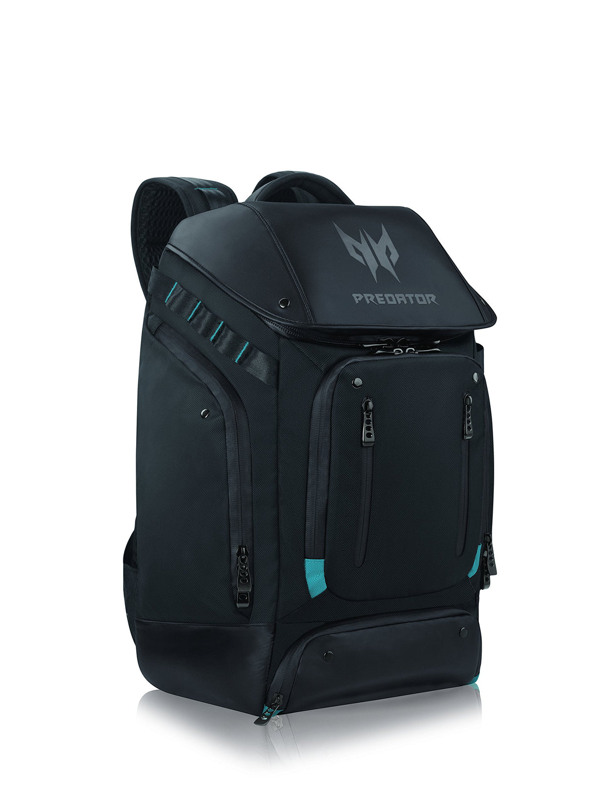 Acer PBG591 Predator Utility - Mochila de Viaje Resistente al Agua y a Prueba de desgarros, se Adapta y Protege una Laptop Predator Gaming de hasta 17.3 Pulgadas, Color Negro con Detalles Verde