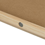 Relaxdays Tablero para Puzzles con 4 Cajones, Organizador Rompecabezas de 1500 Piezas, Giratorio, Inclinable, Natural, Madera, 4 x 93 x 67 cm