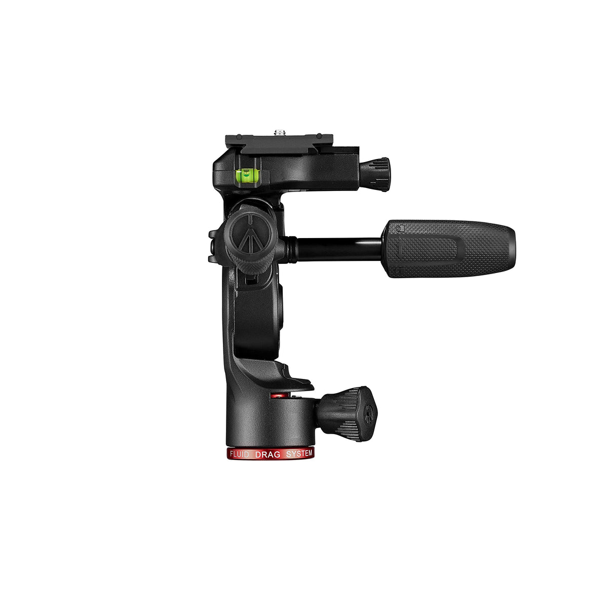 Manfrotto Befree 3-Way Live Head- Cabezal de 3 Vías para Trípodes, Cabezal de Aluminio Fluido para Cámaras y Videocámaras de hasta 6 kg, Ultracompacto - Para Creación de Contenidos, Fotos y Videos