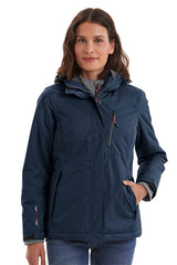 Killtec Nira Chaqueta funcional para mujer con capucha desmontable