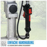 Güde 94419 GPR 801 E - Rampa de estaca (máx. 25 J, 2300 1/min, 80 mm de diámetro, motor de 1 kW), color azul