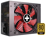Xilence XP1050MR9.2 - Fuente de alimentación para PC (1050 W, ATX 3.0 PCI-E Gen 5.0, 80+Gold, Full modular, Gaming, elegantes cables planos, 1x20+4PIN, 1x8PIN, 1xVHPWR, 3xPCI-E 6+2PIN, 4xIDE, 12xSATA,