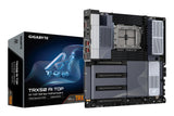 GIGABYTE TRX50 AI TOP-2B Placa Base – Procesadores AMD Ryzen Threadripper Pro 7000, VRM Digital de 16+8+4 Fases, hasta 5200 MHz DDR5, 4 x M.2 PCIe 5.0, Wi-Fi 7, LAN 10 GbE, USB 4