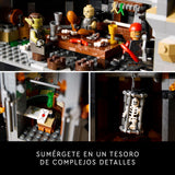 LEGO Icons El Señor de los Anillos: Barad-dûr Maqueta para Adultos Fortaleza de ESDLA, Minifiguras de Personajes Inc. Sauron, Gothmog, Orcos, Frodo, Sam y Gollum, Regalo para Hombres y Mujeres 10333
