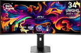 Msi Mpg 341cqrde QD-Oled X36 34 Zoll Uwqhd Curved Gaming Monitor 360 Hz (9s6-3de29A-002)