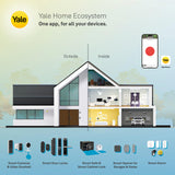 Yale Linus Smart Lock L2 - Negro - 05/103210/MB | Acceso sin llave | Instalación DIY | Bloqueo/desbloqueo remoto | Llaves virtuales| Alertas en tiempo real