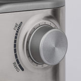 H.Koenig Molinillo de café eléctrico profesional GRD830, Trituradora pro, Sistema de molido cónico, 16 tamaños de molido, Potencia 130W, 400g, Molinillo extraíble, Cuerpo de aluminio, Fácil limpieza