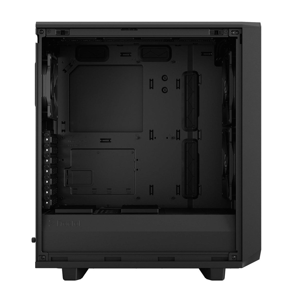Fractal Caja Design MESHIFY 2 Compact Cristal Templado Negro Dark Tint (FD-C-MES2C-02)