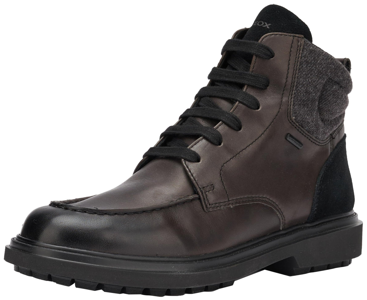 Geox U Faloria B Abx, Botas Hombre, Negro 02, 41 EU