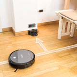Cecotec Robot Aspirador y Friegasuelos Conga Excellence 990. 4 en 1, 1400 Pa, Fregado Inteligente, Cepillo Central rotativo, Programable, Filtro de Alta eficiencia, Batería Litio 160min