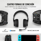Corsair VIRTUOSO RGB WIRELESS XT Auriculares para Juegos Multiplataforma con Bluetooth - Dolby Atmos - Micrófono Omnidireccional -Compatible iCUE - PC, Mac, PS5, PS4, Nintendo Switch, Móvil - Pizarra