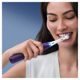 Oral-B iO Series 8 cepillo de dientes eléctrico recargable con 1 mango de inteligencia artificial, 1 cepillo y 1 funda de viaje premium
