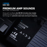 Multiefectos de guitarra BOSS ME-90 | Procesador de guitarra todo en uno | 11 modelos de ampli AIRD integrados | 60 efectos procedentes del GT-1000 | 8 conmutadores de pedal multifunción