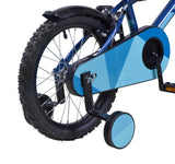 Wildtrak - Bicicleta 16 pulgadas para niños de 3 a 7 años con ruedines con ruedines - Azul