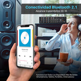 Pyle Amplificador de Sonido, 4000W, Bluetooth, Inalambrico, Sistema de Caja de Receptor Estereo, para el hogar, 8 Canales, RCA, USB, AUX, Altavoces, PA, Teatro, Estudio, Escenario