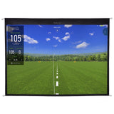 GoSports Pantalla de Impacto de simulador de Golf de 10 pies Blanco