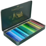 Faber-Castell 110011 - Estuche de Metal con 120 Lápices de Colores Polychromos - Multicolor
