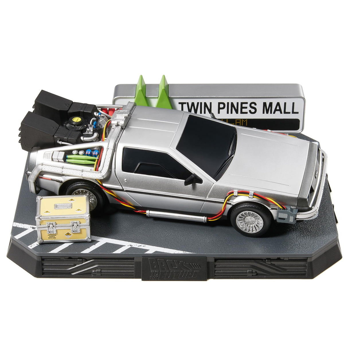 CC Countdown Characters 2024 Calendario de Adviento Armable Twin Pines Mall Delorean Time Machine – Estatua Coleccionable Oficial de Back to The Future
