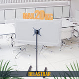 RICOO Soporte TV Base de pie Pedestal Suelo Televisión 13-42" (33–107cm) FS0522 Peana Stand inclinable Televisor LED LCD VESA 75x75-200x200