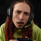 Skullcandy SLYR Pro Cascos de Gaming Over-Ear Inalámbricos Multiplataforma con Transmisor USB-A de Latencia Muy Baja, Compatibles con Xbox, PC, Nintendo Switch o Playstation - Black/Green