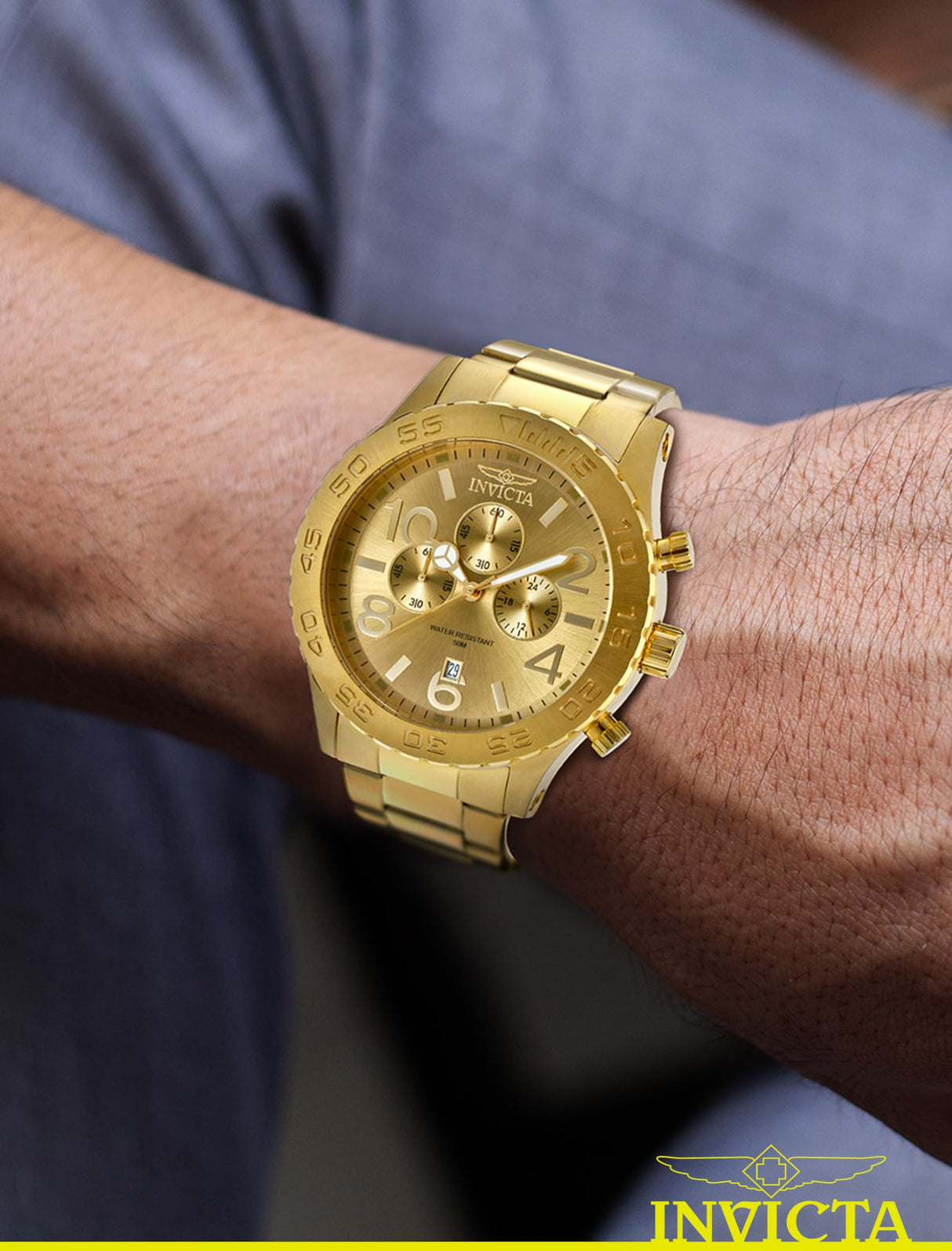 Invicta Specialty Reloj Cuarzo para Hombre de acero inoxidable - 50mm