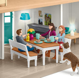 Schleich 42706 Casa de Campo Lakeside y establo, a Partir de 5 años, Horse Club - playset, 179 Piezas