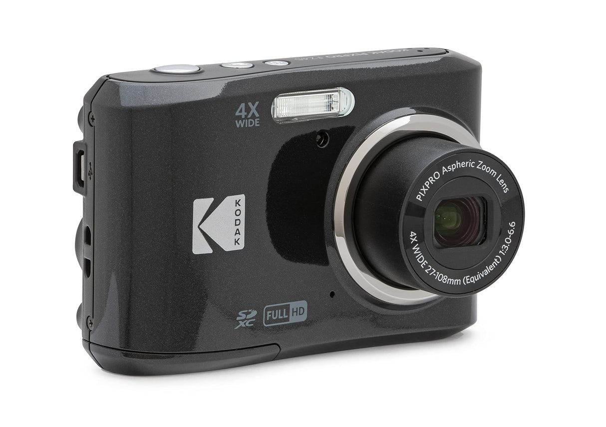 Kodak Pixpro Fz45 1/2.3 Compact Camera 16 MP Cmos 4608 X 3456 Pixels, W128329599 (Black)
