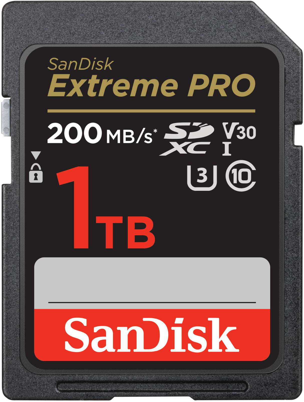 SanDisk 1TB Extreme PRO, Tarjeta de memoria, SDXC, hasta 200 MB/s, + RescuePro Deluxe, UHS-I Class 10 U3 V30