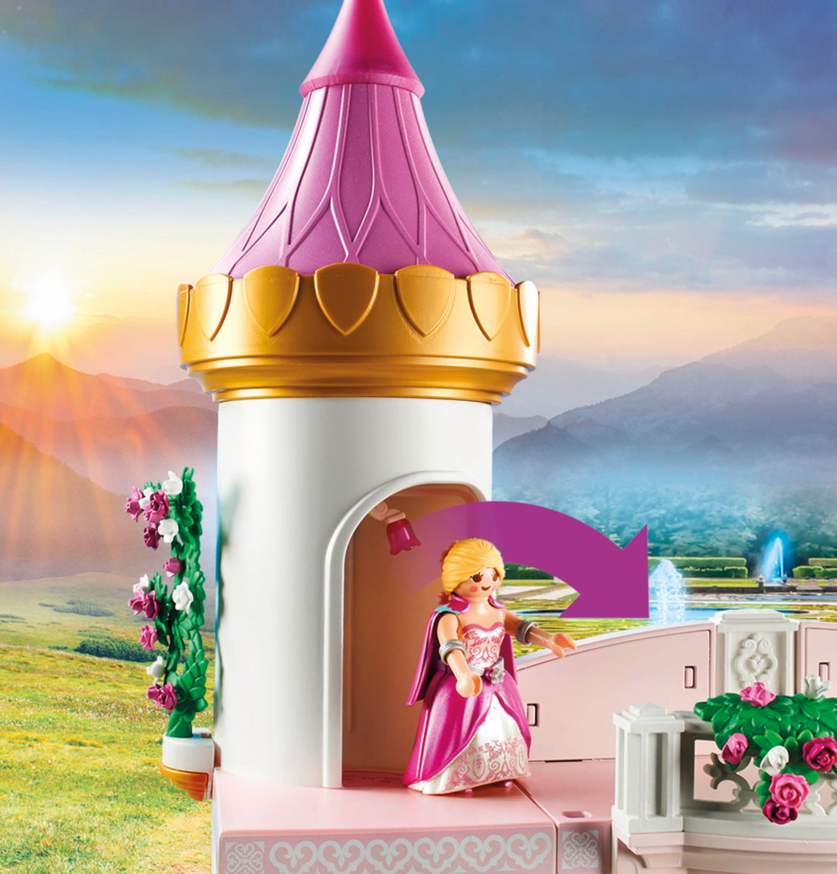 PLAYMOBIL Princess 70448 Castillo de Princesas, a Partir de 4 años
