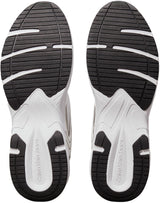 Calvin Klein Runner Sneaker Hombre Retro Tennis Mesh Calzado Deportivo, Blanco (Bright White/Black), 40