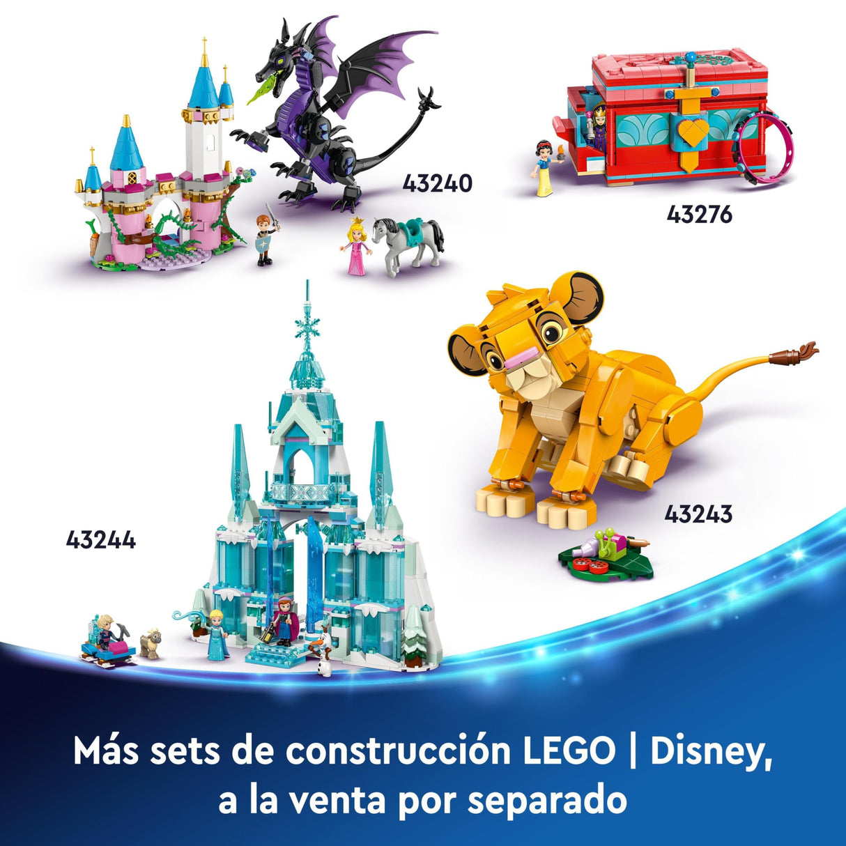 LEGO | Disney Encanto Mágica Casa Madrigal Casita de Juguete de Construcción con Mini Muñeca de Mirabel, Regalo para Niñas y Niños de 7 Años o Más, Juegos Infantiles con Figuras de Animales 43245