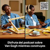 LEGO Art Vincent van Gogh: Los Girasoles, Maqueta 3D para Construir para Adultos de Obra de Arte, Flores Artificiales y Decoración del Hogar, Construcción Creativa, Regalo para Mujeres y Hombres 31215